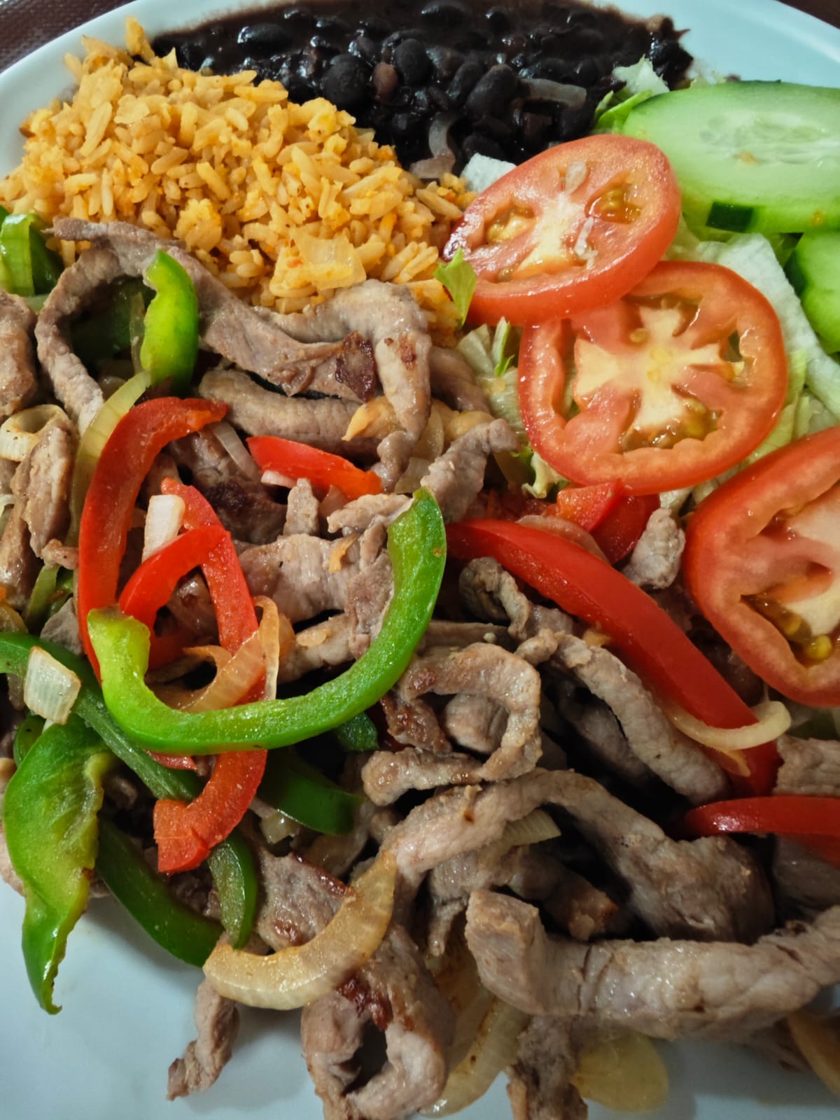 Fajitas de res